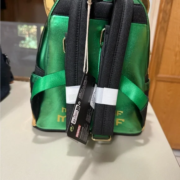 Marvel Loungefly Loki Backpack - Picture 3 of 4